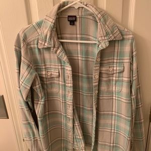 Patagonia flannel shirt.